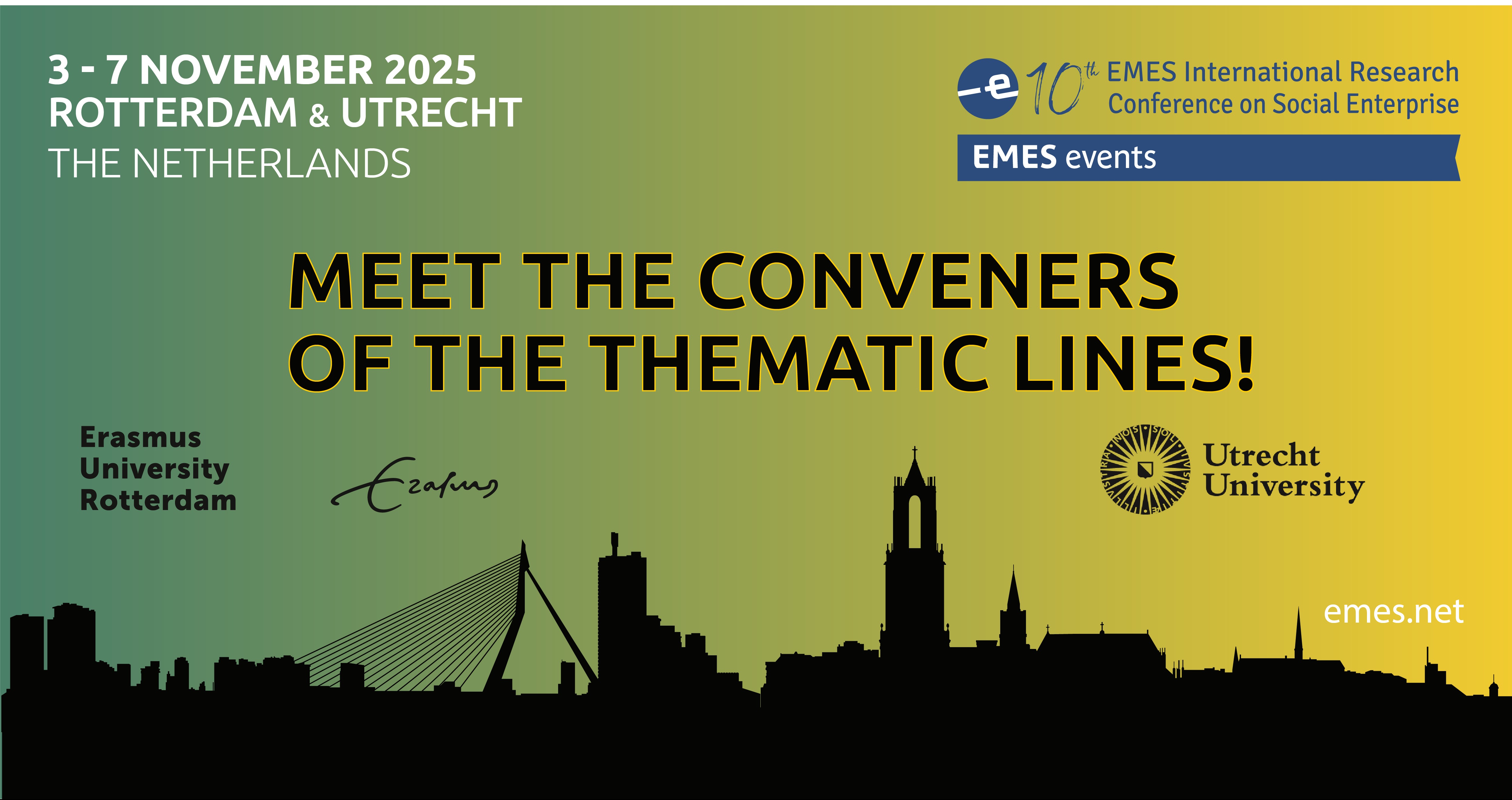 Exploring 15 Thematic Lines at the 10th EMES Conference: Shaping the Future of Social Enterprise Research