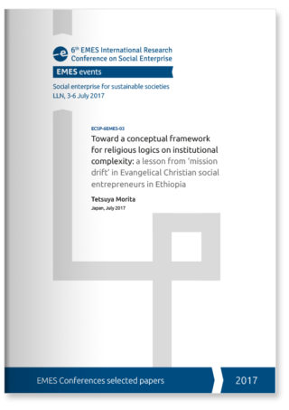 Toward a conceptual framework for religious logics on institutional complexity: a lesson from ‘mission drift’ in Evangelical Christian social entrepreneurs in Ethiopia
