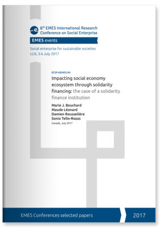 Impacting social economy ecosystem through solidarity financing: the case of a solidarity finance institution