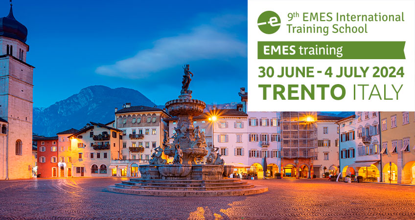 9<sup>th</sup> EMES International Training School. Trento (Italy)