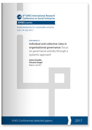 Individual and collective roles in organisational governance: focus  on governance activity through a systemic approach