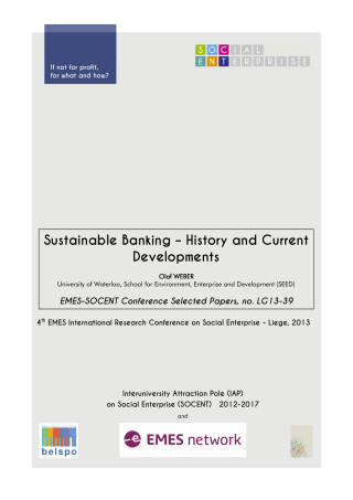 Sustainable Banking – History and Current Developments